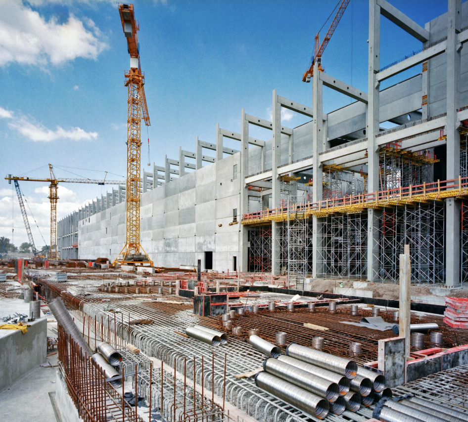 reobar construction site